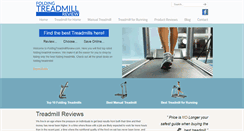 Desktop Screenshot of foldingtreadmillreview.com