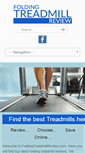 Mobile Screenshot of foldingtreadmillreview.com